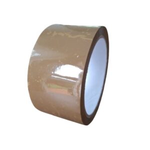 Taśma pakowa Solvent/Kauczuk brązowa 48mm x 60m/66y – 6 szt.